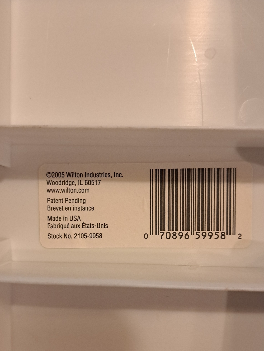 Wilton Ultimate 3-in-1 Cupcake Muffin Cake Caddy White Holder Hard Plastic - Picture 6 of 6